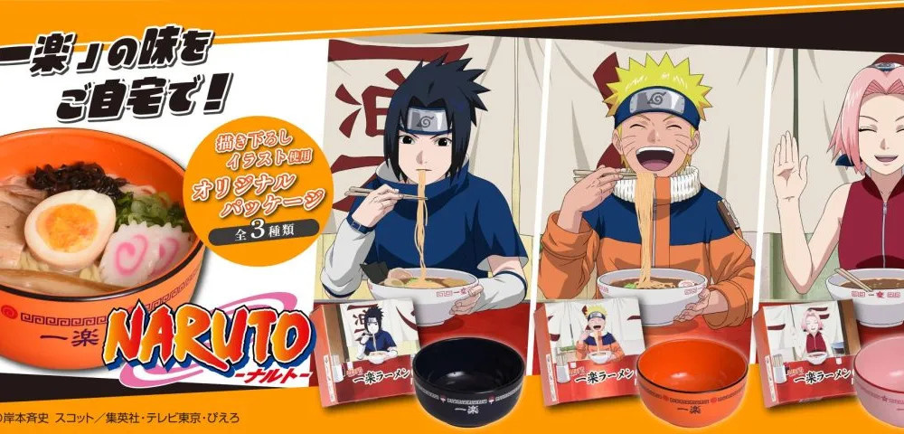 Ichiraku Ramen Sets Inspired by Naruto Celebrate Iconic Characters