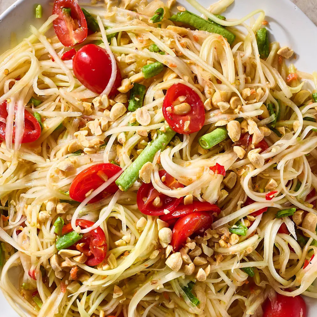 Refreshing Thai Green Papaya Salad Recipe