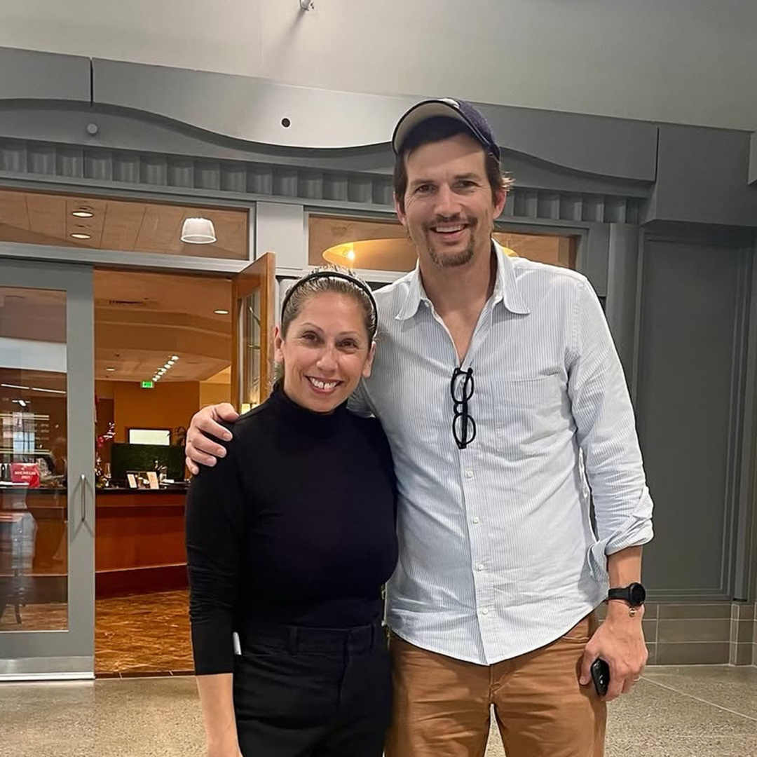 Ashton Kutcher and Mila Kunis Enjoy Dim Sum at Yank Sing in San Francisco